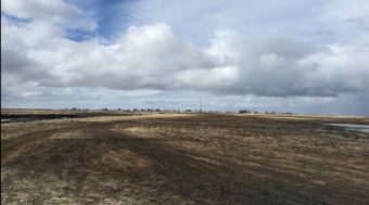A view of Kwingillingok from near the site of the old school that has been removed. (Photo by Hillman/Alaska Public Media)