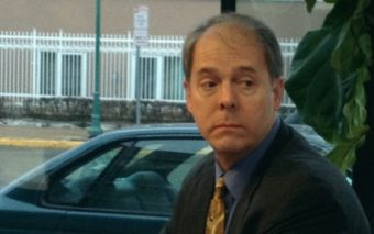 Bruce Schulte at a press conference held by the Coalition for Responsible Cannabis Legislation in February 2015. (Photo by Zachariah Hughes/Alaska Public Media)