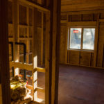 A partially finished apartment in the Housing First Project. (Photo by David Purdy/KTOO)