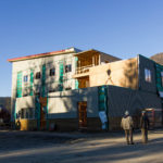 The Housing First Project under construction on November 17, 2016. (Photo by David Purdy/KTOO)