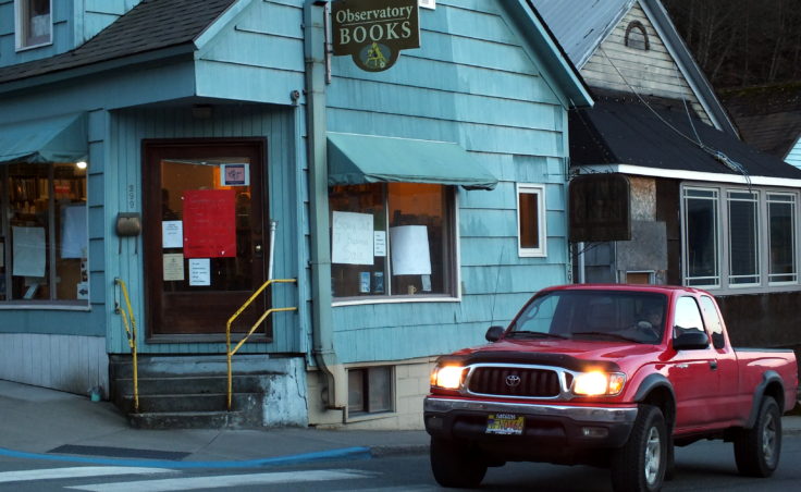 Observatory Books is located at Franklin and Third streets in downtown Juneau.