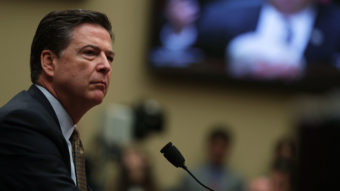 FBI Director James Comey testifies during a hearing before House Oversight and Government Reform Committee July 7, 2016 on Capitol Hill in Washington, D.C. Alex Wong/Getty Images