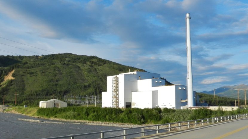 The Healy coal power plant on July 8, 2011.