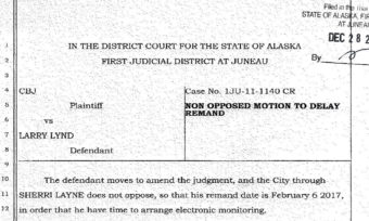 Remand delay order for Larry Lynd