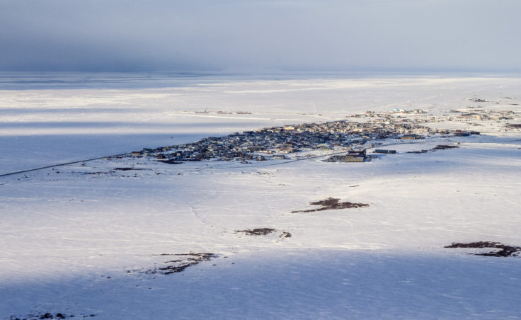 The final stop in the 2017 Iditarod Trail Sled Dog Race is Nome, at the edge of the Bering Sea. (Photo by Ben Matheson/KNOM)
