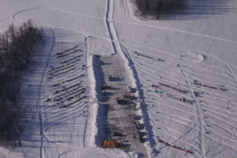 The Manley Checkpoint (Photo by Ben Matheson/ KNOM)