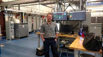 Marc Mueller-Stoffels directs ACEP's Power Systems Integration Lab, where winners of the Microgrid Technology Competition will be able to test their technologies.