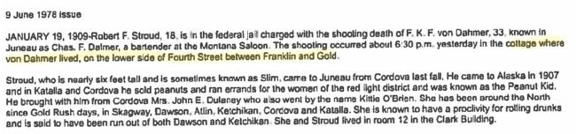 Excerpt of June 9, 1978 article by Robert DeArmond.