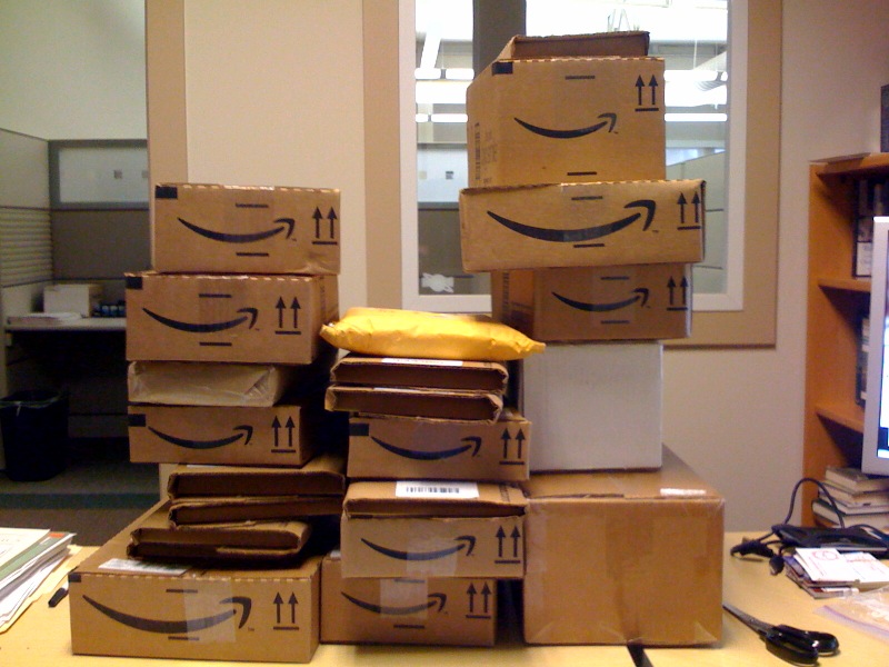 Amazon boxes