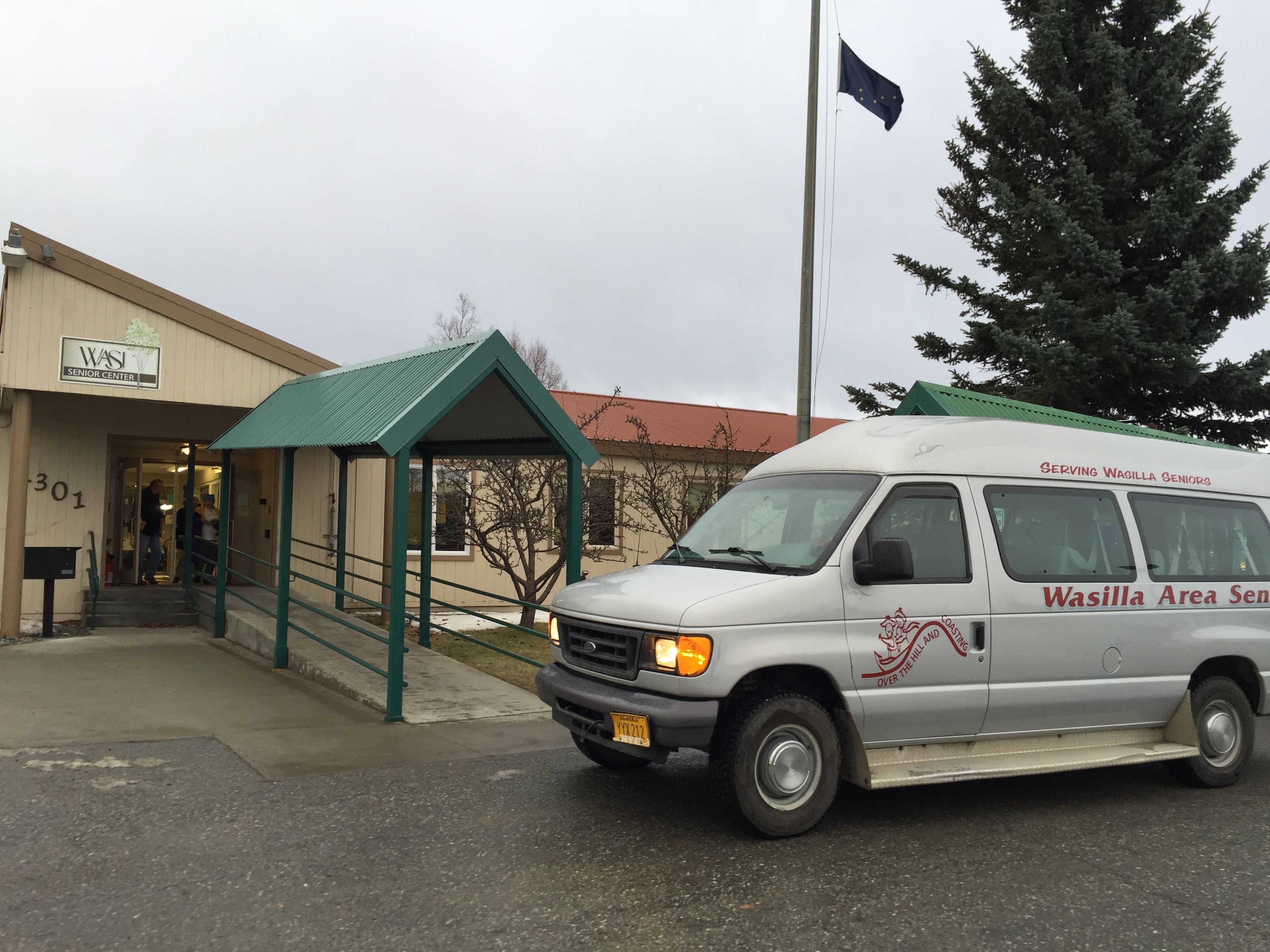 Wasilla Area Seniors provides a senior center, transportation, housing, and other services in the Mat Su Valley. (Photo by Anne Hillman/Alaska Public Media)