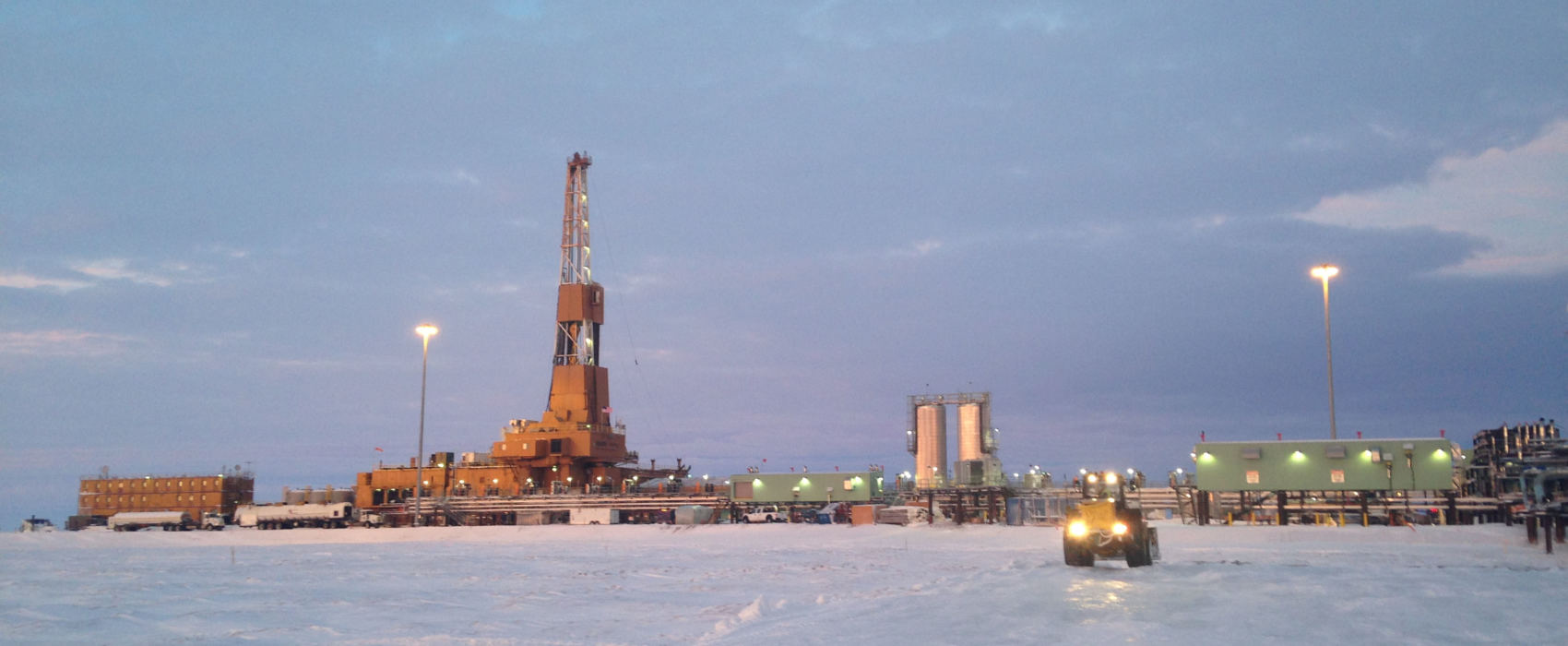 ConocoPhillips' CD5 drill site is producing far more oil than initially estimated. The company thinks there's more oil potential further West (Photo by Elizabeth Harball/Alaska's Energy Desk)