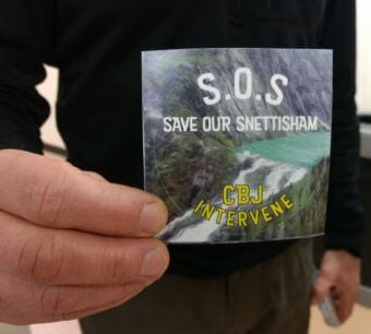 Citizens concerned about Juneau's electric utility being acquired by Canadian power company Hydro One attended a Feb. 5, 2018, Juneau Assembly committee meeting.