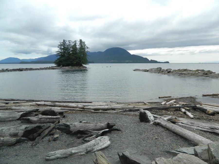 Rotary Beach south of Saxman is also called Bugge’s Beach. (File photo by KRBD)