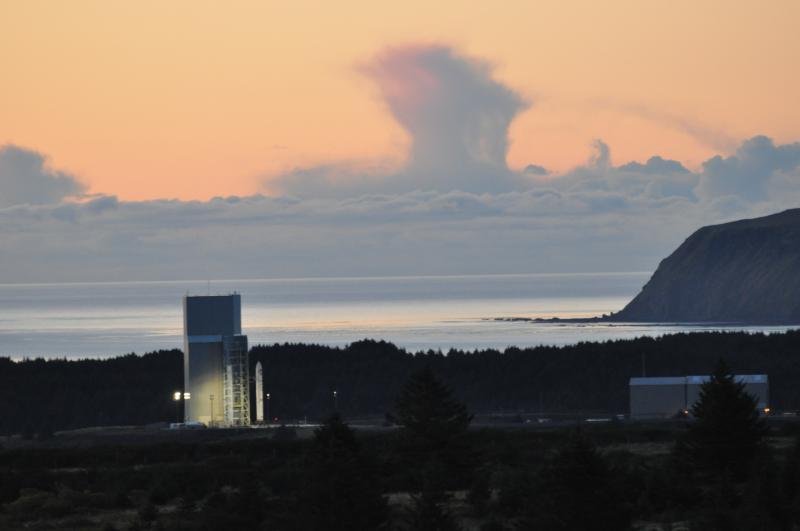 Alaska Aerospace Corporation launch facility in Narrow Cape. (Photo courtesy of Alaska Aerospace Corporation)