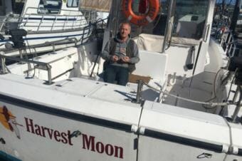 Chris Fiala of Kodiak Island Charters. (Photo by Kayla Desroches / KMXT)