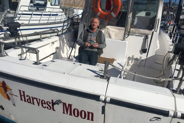 Chris Fiala of Kodiak Island Charters. (Photo by Kayla Desroches / KMXT)