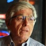 Lt. Gov. Byron Mallott,talks salmon politics on March 21, 2018.