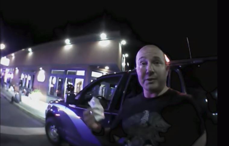 A still from footage released by the ACLU of Alaska showing Andres Alexander Caceda-Mantilla during a 2017 incident, leading to what the group alleges was an unlawful arrest (Photo courtesy ACLU of Alaska)