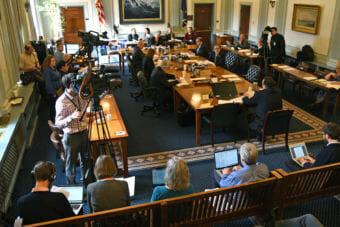 Senate Finance - estab - elevated view - April 5 2018