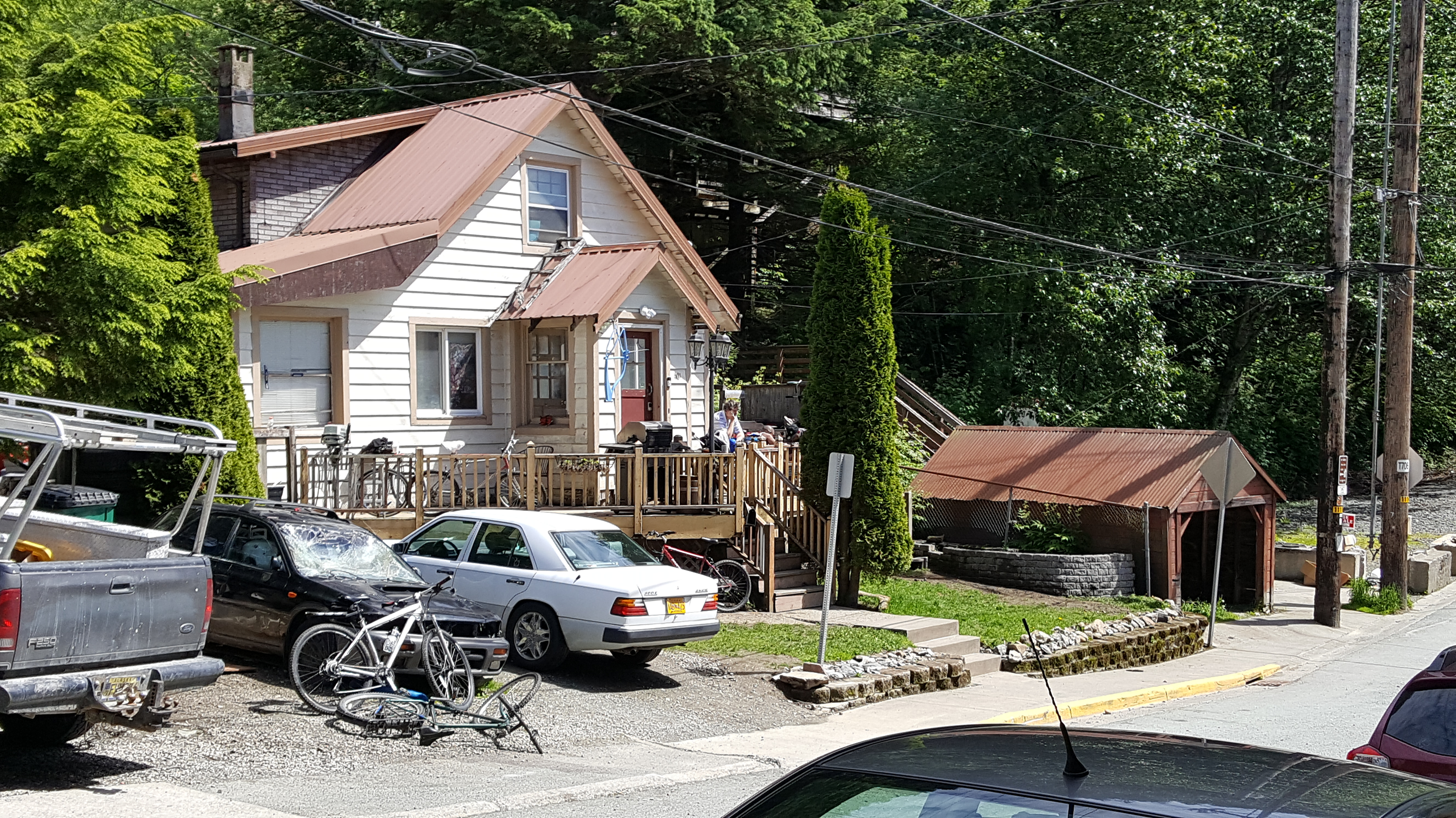 This house at 401 Harris Street in Juneau. pictured here on Monday, June 18, 2018, is the frequent subject of police calls, the Juneau Uptown Neighborhood Association says.