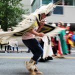 Celebration 2018 grand processional June 6, 2018, Juneau. (Photo by Adelyn Baxter)