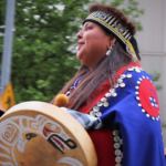 Celebration 2018 grand processional June 6, 2018, Juneau. (Photo by Adelyn Baxter)