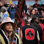Celebration 2018 grand processional June 6, 2018, Juneau. (Photo by Adelyn Baxter)