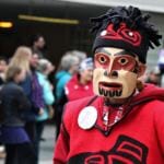 Celebration 2018 grand processional June 6, 2018, Juneau. (Photo by Adelyn Baxter)