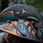 Celebration 2018 grand processional June 6, 2018, Juneau. (Photo by Adelyn Baxter)