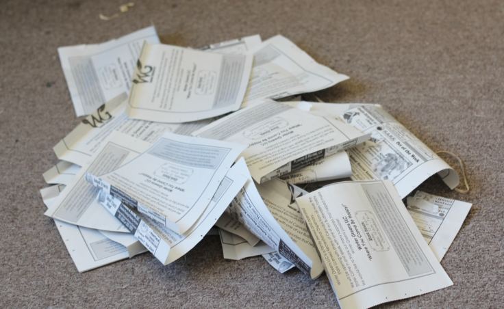 The U.S. Postal Service warned the Chilkat Valley News that this marijuana business's ad ran afoul of federal law. So the Haines newspaper staff literally cut the ad out of its papers bound for out-of-town subscribers.