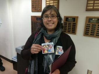 Nikki Love of the Southeast Alaska chapter of the Association for the Education of Young Children was among scores of Juneau residents who turned out to a Juneau Assembly meeting on Aug. 13, 2018, to support "Best Starts," a subsidized child care initiative.