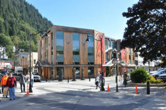 The intersection at Seward and Front Streets downtown. (Photo courtesy of Sealaska Heritage Institute)