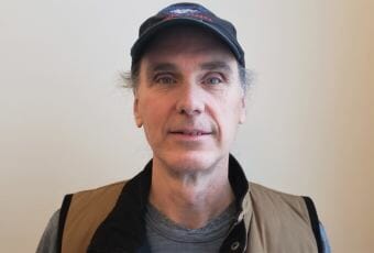 David Ham poses for a photo at KTOO in Juneau, on Dec. 18, 2018.