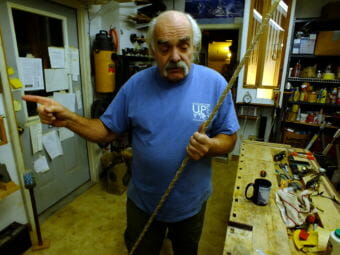 Jon Lyman describes how to make a bamboo fly fishing rod in his Juneau woodshop.