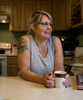 Lillian Sager, who is from King Cove and lives part time in Cold Bay, is a member of a large Aleut family that has tried to get the road built between the towns for decades.