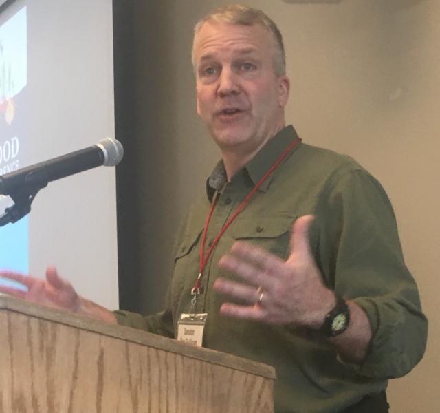 U.S. Sen. Dan Sullivan, R-Alaska, addressed the Alaska Food Festival and Conference on March 8, 2019.