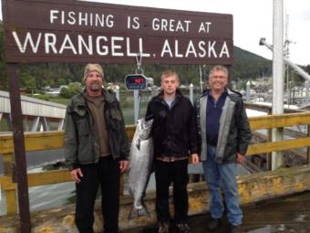During the derby, sport fishers weigh their king salmon for a chance to win up to $6,000.