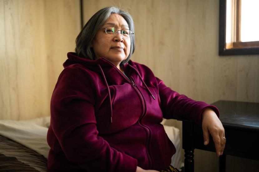 Kiana Village Police Officer Annie Reed, 49, is a grandmother and often the only cop in the Northwest Alaska village of 421 people.