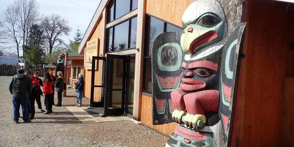 Icy Strait Point is an Alaska Native-themed entertainment complex built on the outskirts of Hoonah by the community’s village corporation. It projects to receive 267,000 cruise visitors this season.