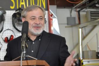 Assistant Energy Secretary Dan Brouillette visited the Cook Inlet Tribal Council’s workshop in Anchorage in August 2019.