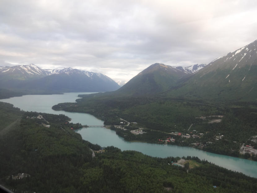 Cooper Landing and the Kenai Mountains. (Photo courtesy/Bob Pugh)