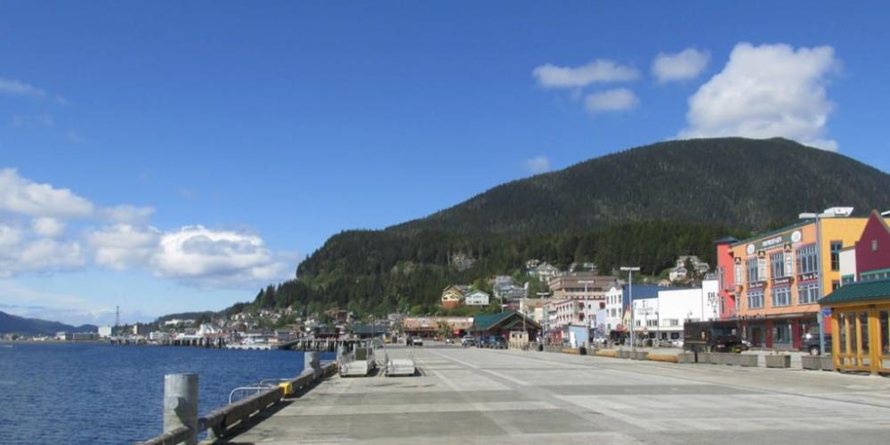Removing the rock pinnacle should make it easier for cruise ships to dock at the Ketchikan's downtown docks.