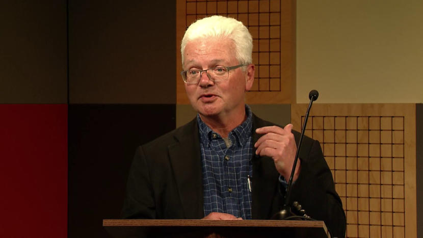 NPR correspondent Peter Kenyon shares his perspective on international affairs with the Juneau World Affairs Council @360 in Juneau on Sept. 18, 2018.