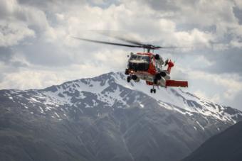 Coast Guard helicopter