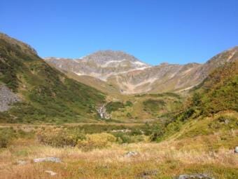 Granite Creek Basin on a sunny September day
