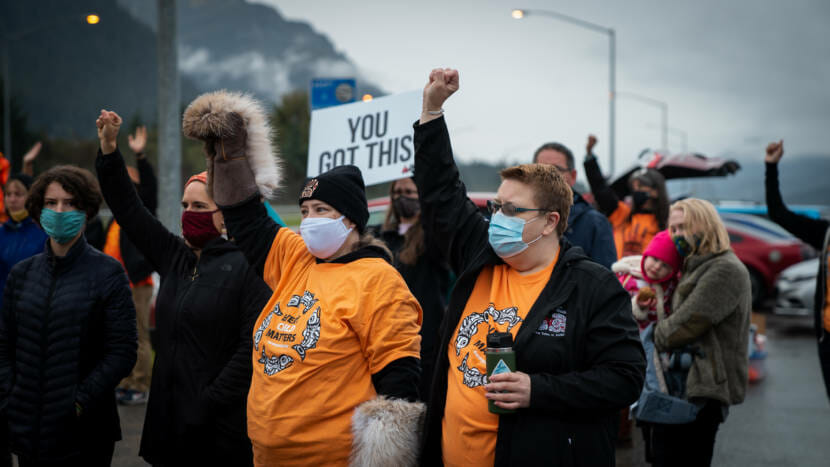 Orange Shirt Day in Juneau Alaska
