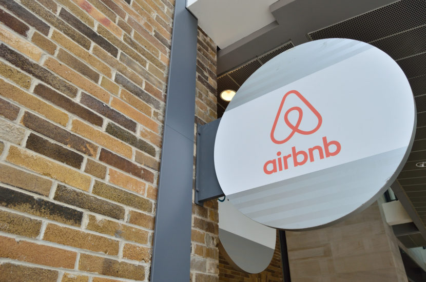 Airbnb sign