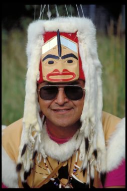 Portrait of a man in regalia