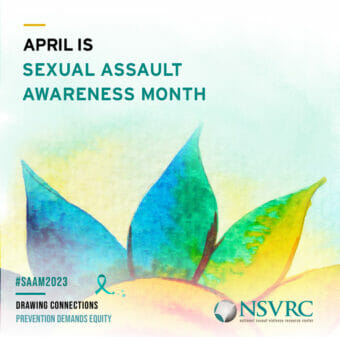 Poster for Sexual Assault Awareness Month