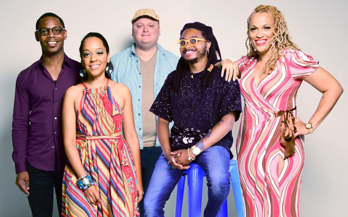 A press photo of the classical music group Imani Winds